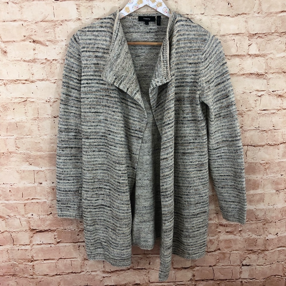 Theory Darcian Chain Cotton Cardigan